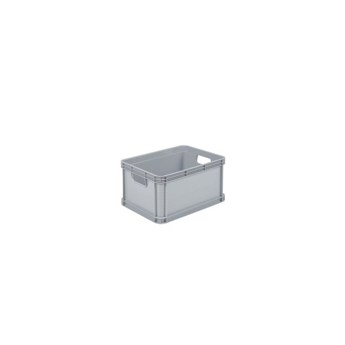 keeeper Caisse de rangement "robert", 20 litres, gris clair