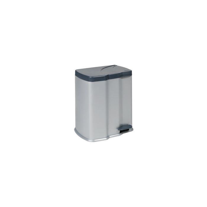 keeeper Poubelle "gunnar", argent/anthracite