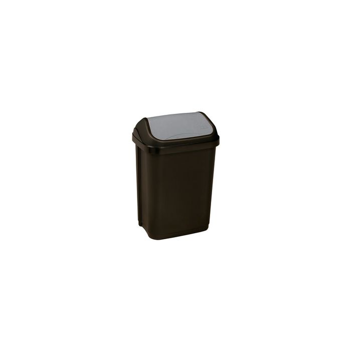 keeeper Poubelle "swantje", 10 litres, graphite/ gris