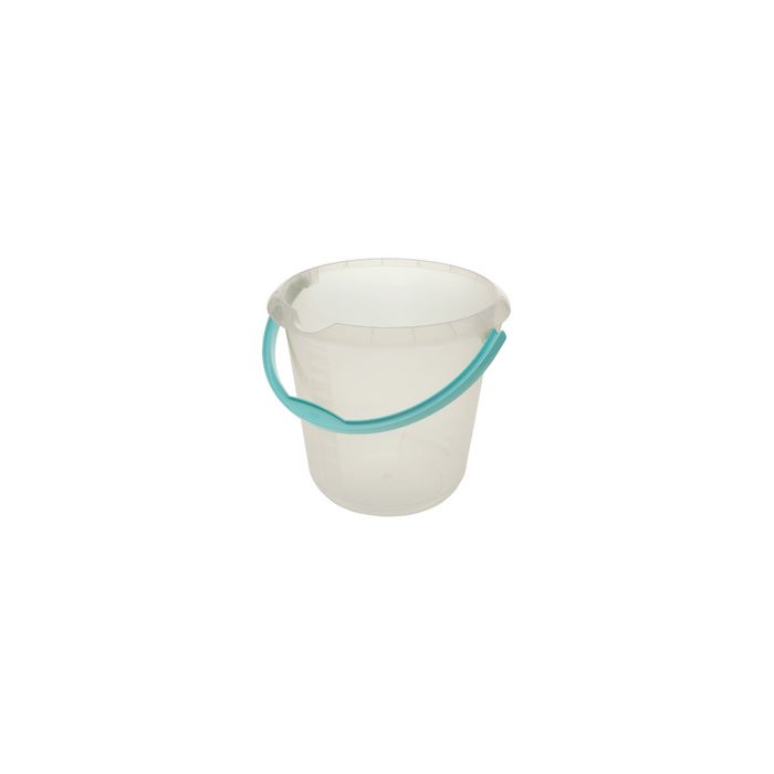 keeeper Seau de nettoyage "mika", rond, 10 L, transparent