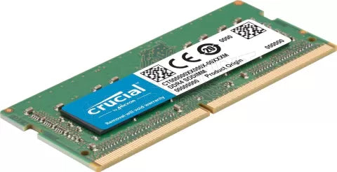 Barrette mémoire 32Go SODIMM DDR4 Crucial  3200Mhz (Vert)