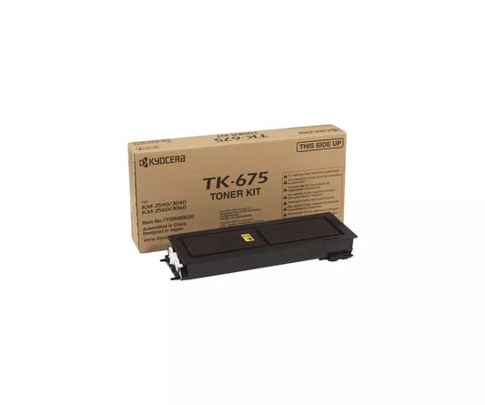 Cartouche Laser de marque Kyocera TK-675 Noir (20 000 pages)