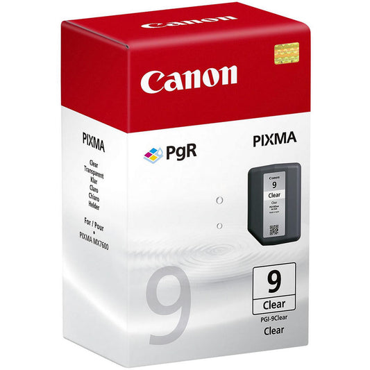 Cartouche Jet d'encre de Marque Canon PGI-9CL (2442B001) (Clear Ink) Photo transparente