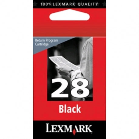Cartouche Jet d'encre de Marque Lexmark 18C01428E Black  (175 PAGES)