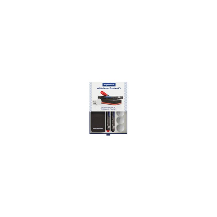 magnetoplan Kit de démarrage Whiteboard, pour tableau blanc