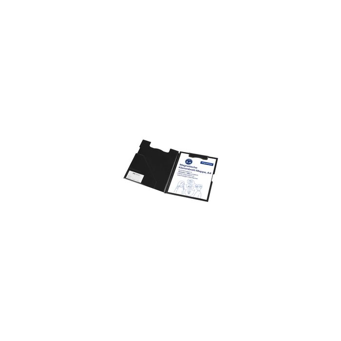 magnetoplan Porte-bloc double magnétique, noir