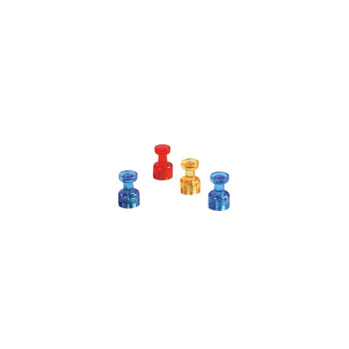 magnetoplan Porte-mémo aimanté, diamètre: 11 mm, jaune