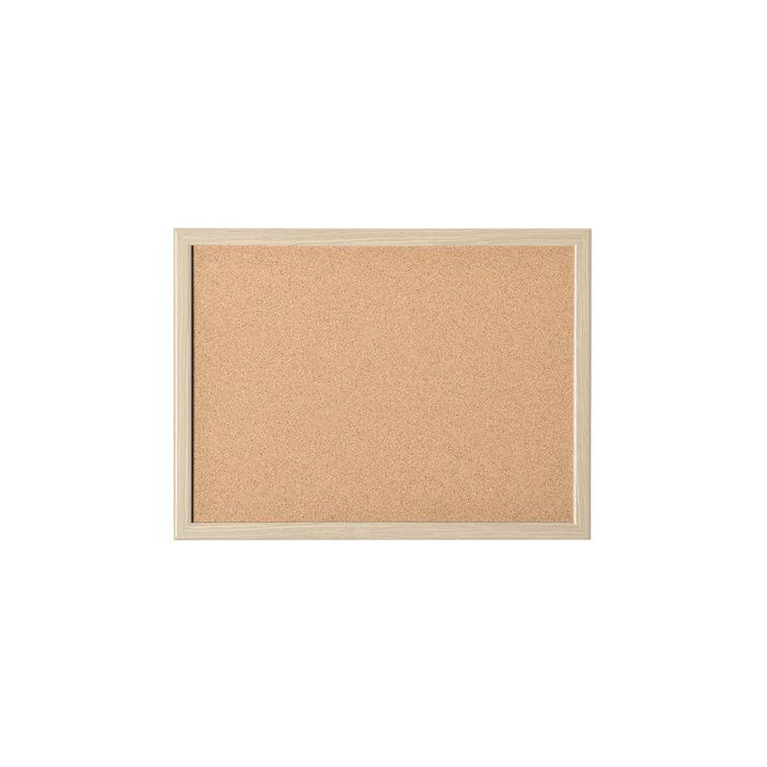 magnetoplan Tableau en liège avec cadre en bois