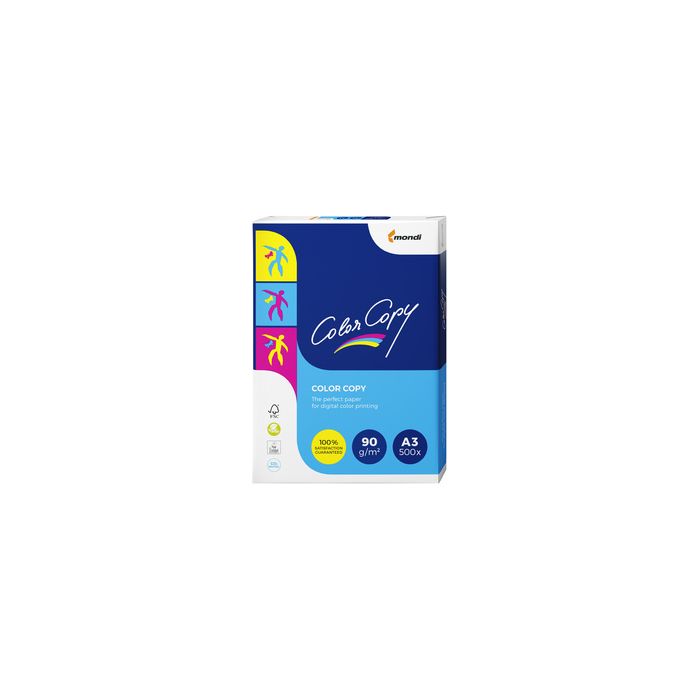 mondi Papier multifonction Color Copy, A3, 90 g/m2, blanc