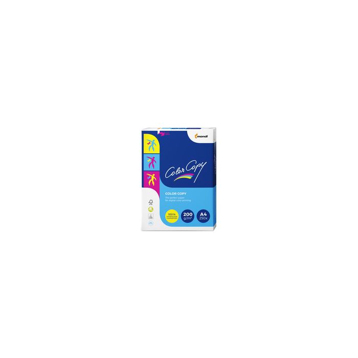 mondi Papier multifonction Color Copy, A4, 200 g/m2, blanc