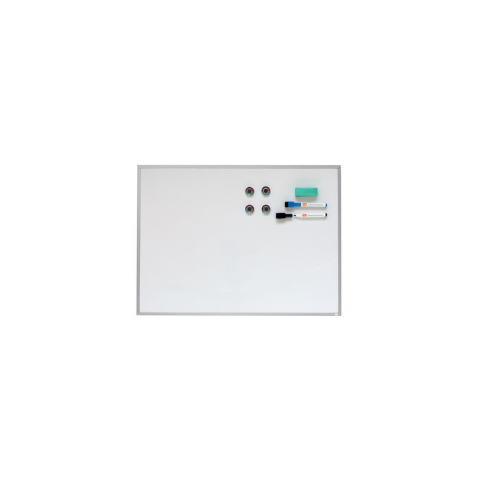 nobo Tableau blanc avec cadre en aluminium
