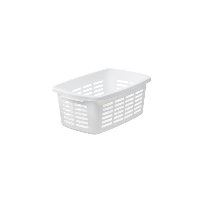orthex Corbeille à linge, 30 litres, blanc