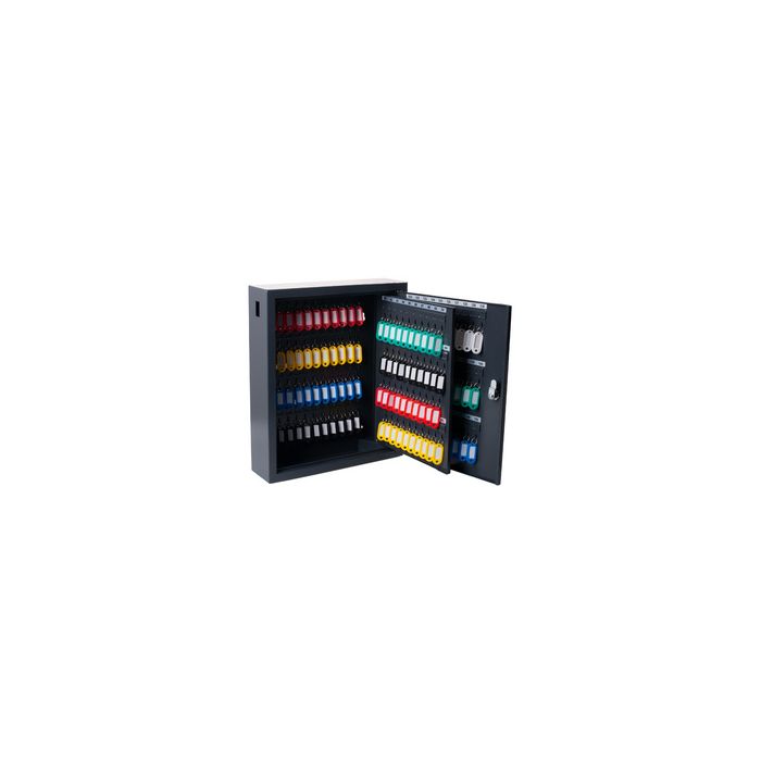 pavo Armoire à clés Deluxe, pour 150 clés, gris foncé
