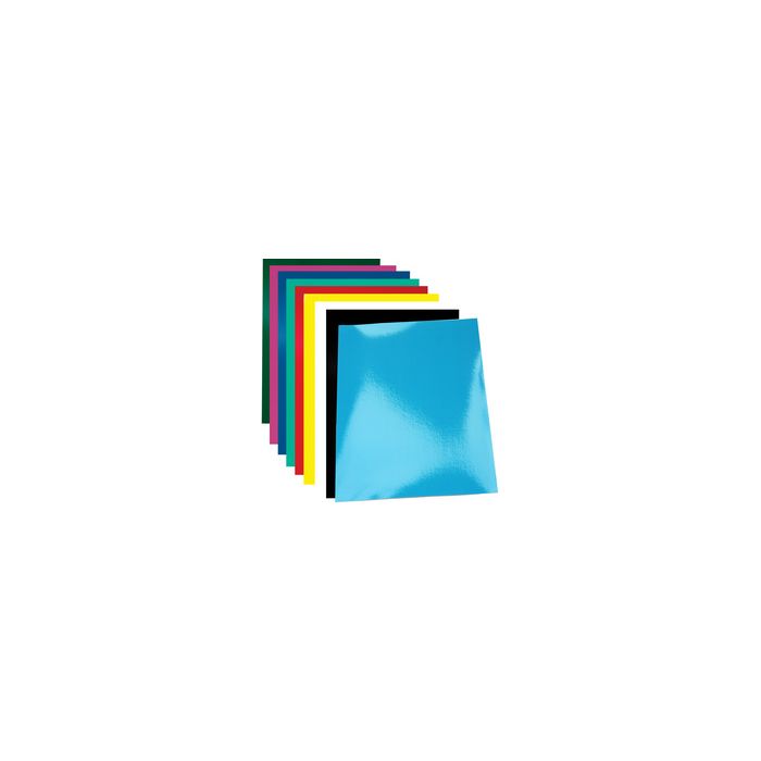 pavo Plats de couverture Chromolux, brillant, A4, noir