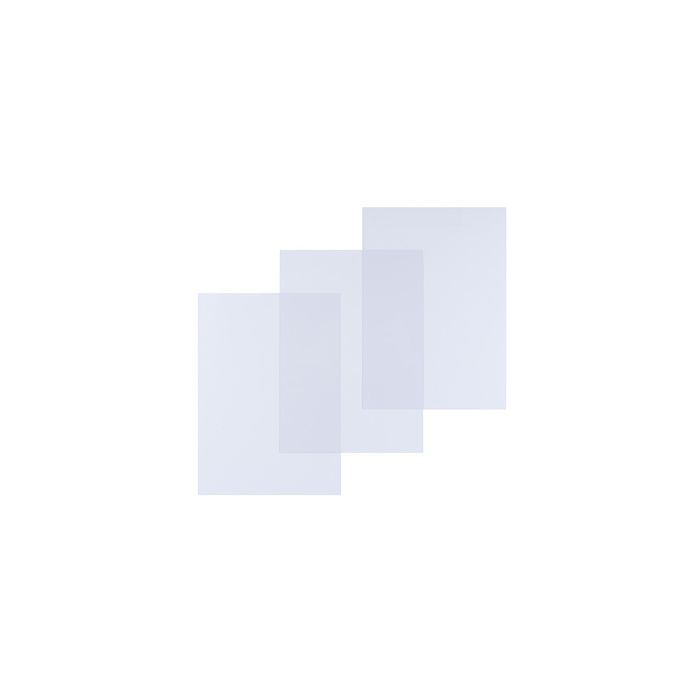 pavo Plats de couverture, A3, PVC, 0,15 mm, transparent