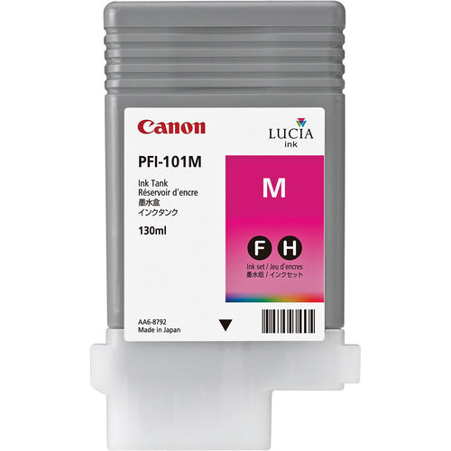 Cartouche Jet d'encre de Marque Canon PFI-101M Magenta 130ml