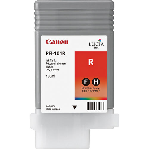 Cartouche Jet d'encre de Marque Canon PFI-101R Rouge 130ml