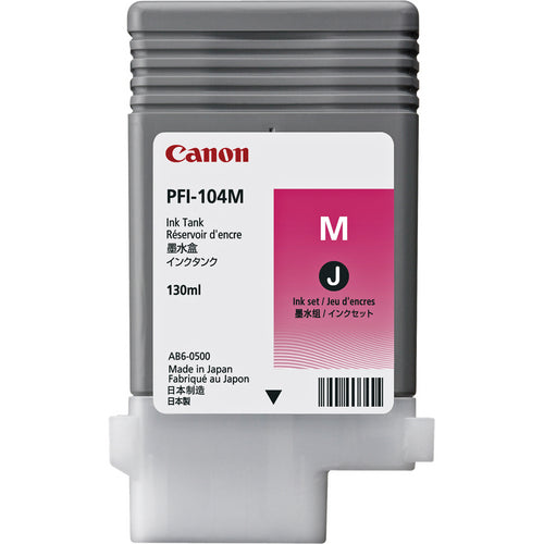 Cartouche de Marque Canon PFI-104M (3631B001AA) Magenta 130ml