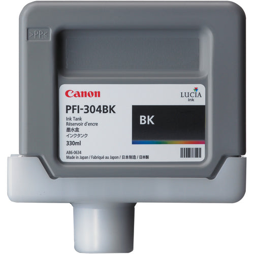 Cartouche Jet d'encre de Marque Canon (PFI-304BLACK) (3849B005) Noir (330 ml)