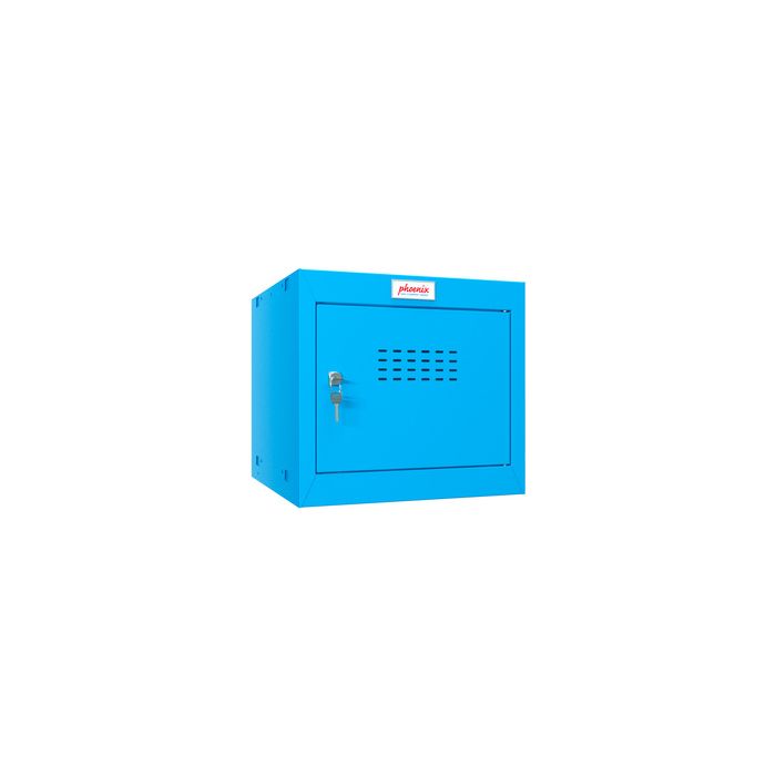 phoenix Casier cubique CL0344, serrure à clé, bleu