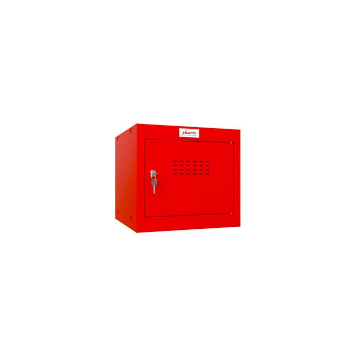 phoenix Casier cubique CL0344, serrure à clé, rouge