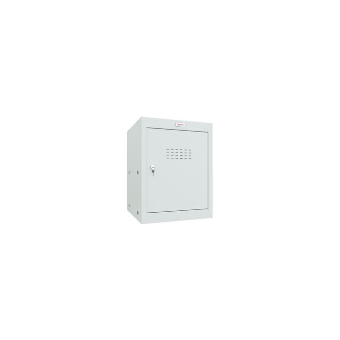 phoenix Casier cubique CL0544, serrure à clé, gris clair