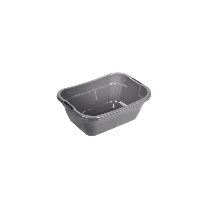 plast team Corbeille à linge LAUNDRY BASKET, 23 L, argent