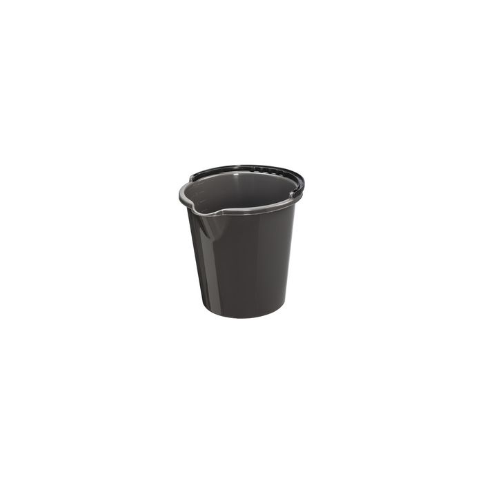 plast team Seau "VANCOUVER", rond, 10 litres, anthracite