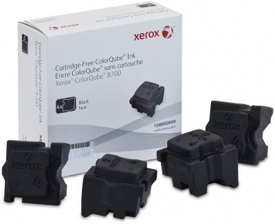 Pack de 4 Cartouches de Marque Xerox 108R00999 Encre Solide BLACK (9 000 pages)