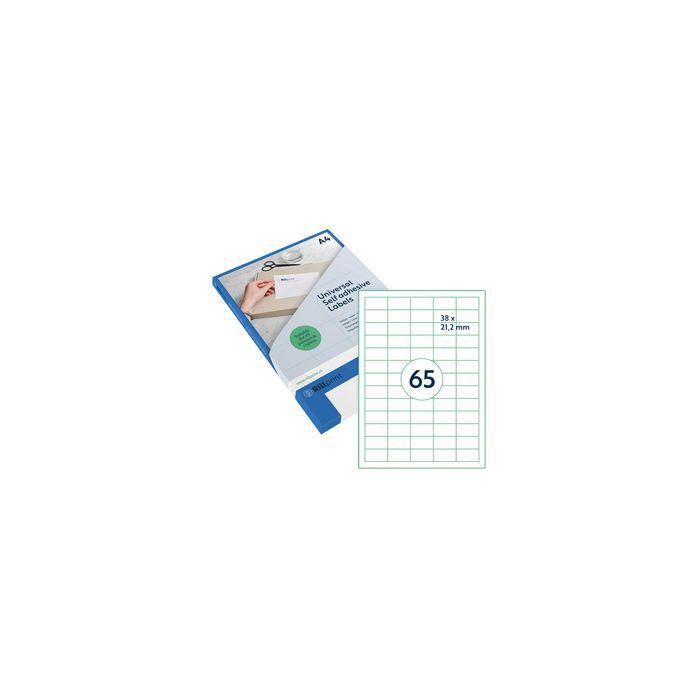 rillprint Etiquette universelle, 210 x 99 mm, blanc