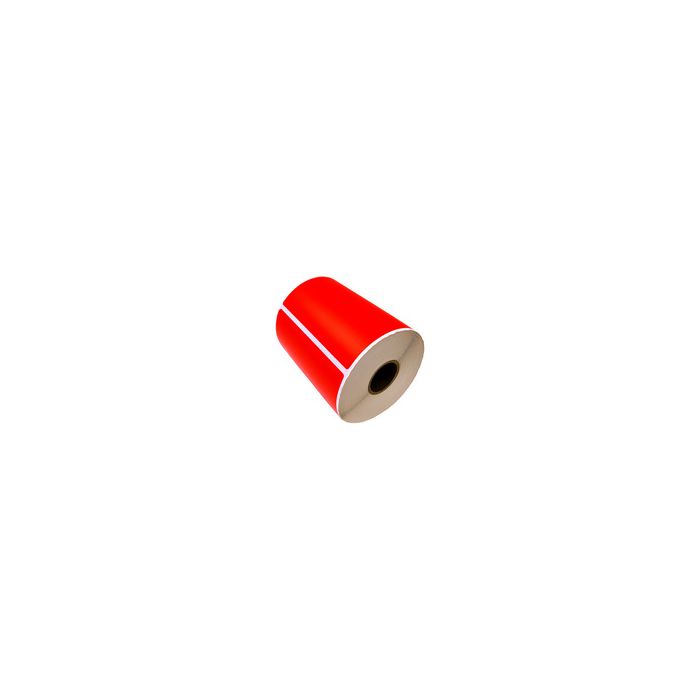 rillprint Étiquettes en rouleau Zebra, 102 x 152 mm, rouge