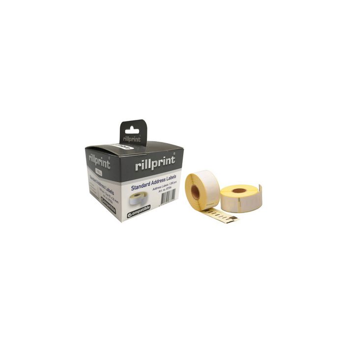 rillstab Rouleau d'étiquettes, 104 x 158 mm, blanc