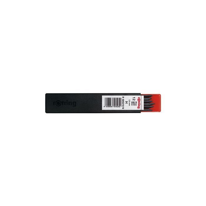 rotring Mines pour porte-mines 2,0 mm, dureté: HB