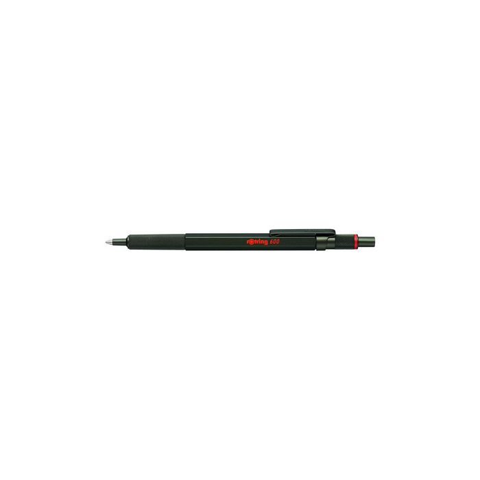 rotring Stylo à bille rétractable 600, vert métallique
