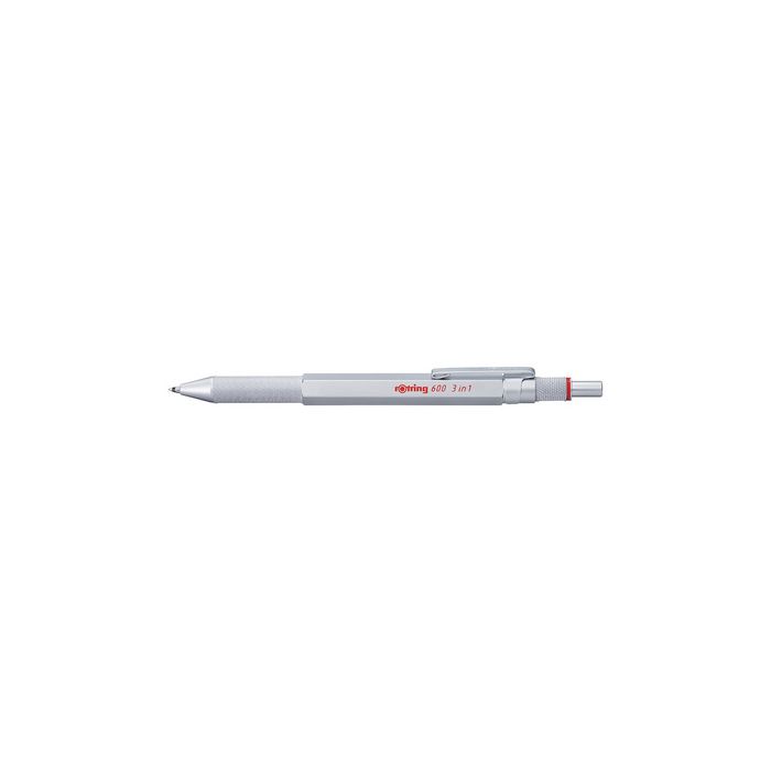 rotring Stylo multifonction 3 en 1, argent