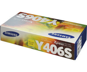 Cartouche Laser de Marque Samsung CLT-Y406S Jaune (1 000 pages)