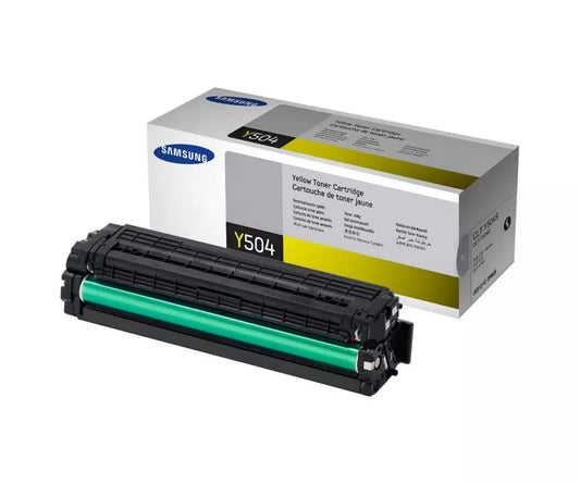 Cartouche Laser de Marque Samsung  CLT-Y504S Yellow (1800 pages)