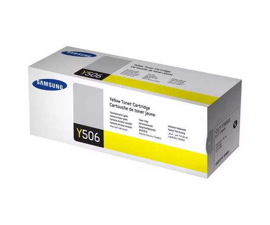 Cartouche Laser de Marque Samsung  CLT-Y506S Yellow (1500 pages)