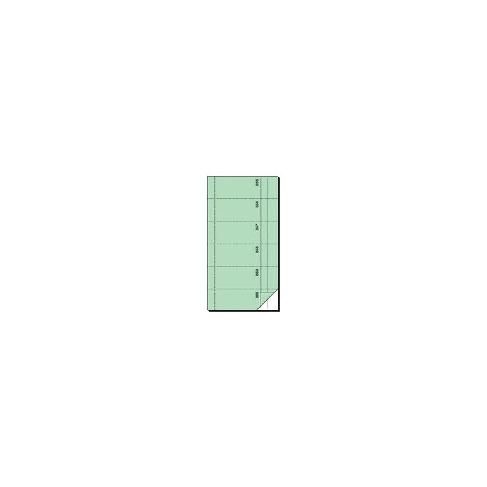 sigel Bloc de bons "Carnet de bons", 105 x 200 mm, bleu