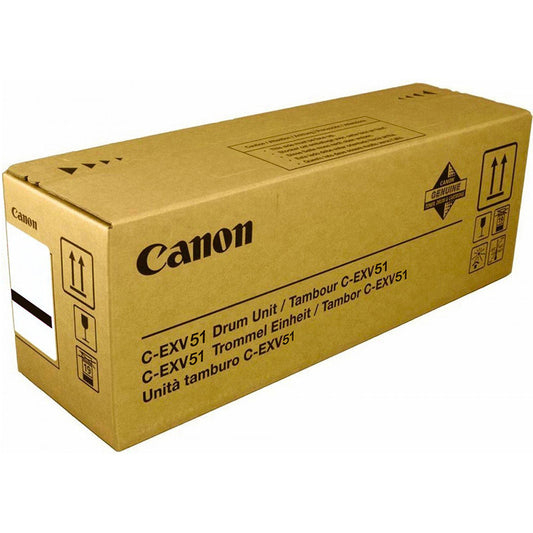 Pack 4 Tambour de Marque Canon C-EXV51DRUMBKCMY (0488C002) 4 Couleurss Noir/Cyan/Magenta/Jaune - 400000 pages