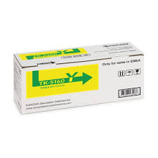Cartouche Laser de Marque Kyocera Mita TK-5160Y Jaune (1T02NTANL0) (12 000 pages)
