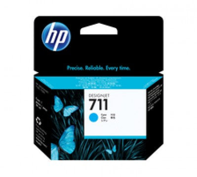 Cartouche Jet d'encre de Marque HP N°711 (CZ130AE) Cyan 29ml