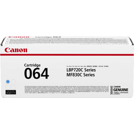 Cartouche Laser de Marque Canon 4935C001 / 064 C - Toner Cyan  - 5000  copies à 5%