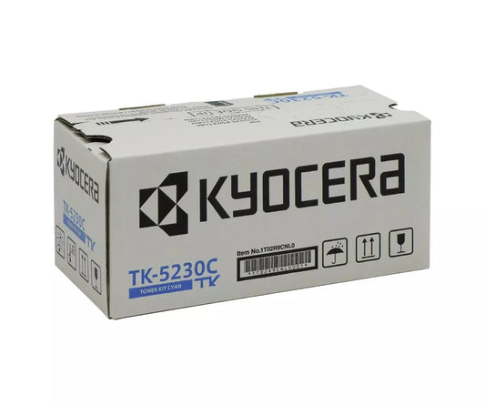 Cartouche Laser de Marque Kyocera TK-5230C (1T02R9CNL0) Cyan (2 200 pages)