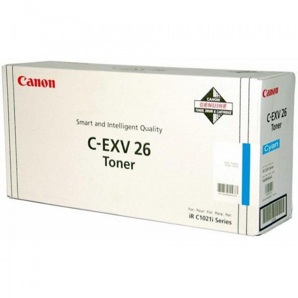 Cartouche Laser de Marque Canon C-EXV26C (1659B006) Cyan (6000 copies)