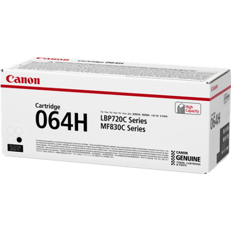 Cartouche Laser de Marque Canon 4938C001 / 064 HBK - Toner Noir  - 13400  copies