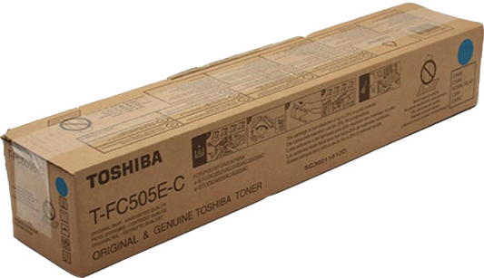 Cartouche Laser de Marque Toshiba T-FC505EC Cyan (33 600 pages)