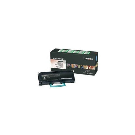Cartouche Laser de Marque Lexmark X264A11G Noir Capacité Standard (3500 pages)